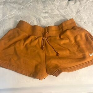 Nike sweat lounge shorts size XL - burnt orange/rust